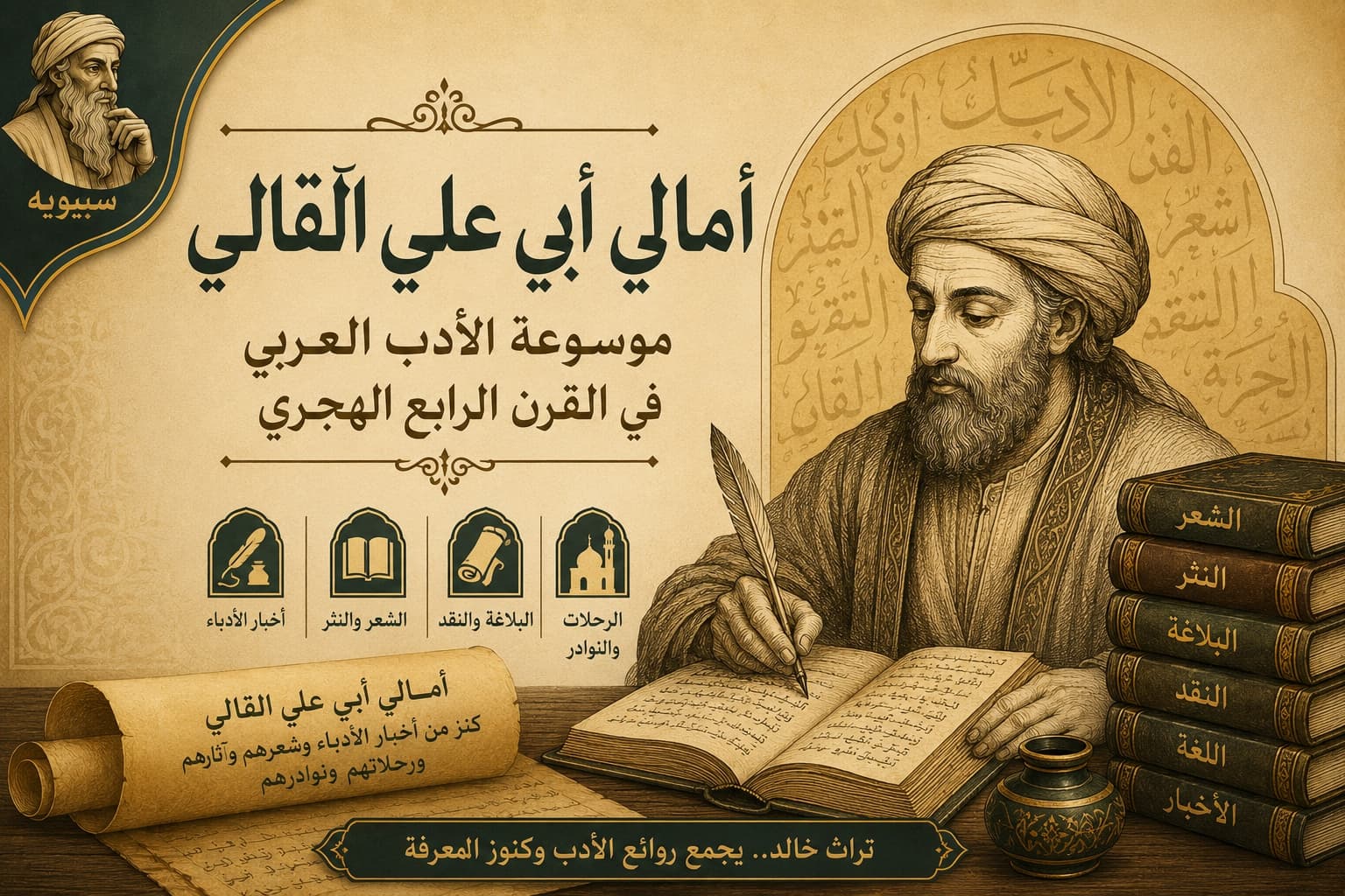 أمالي أبي علي القالي: موسوعة الأدب العربي في القرن الرابع الهجري