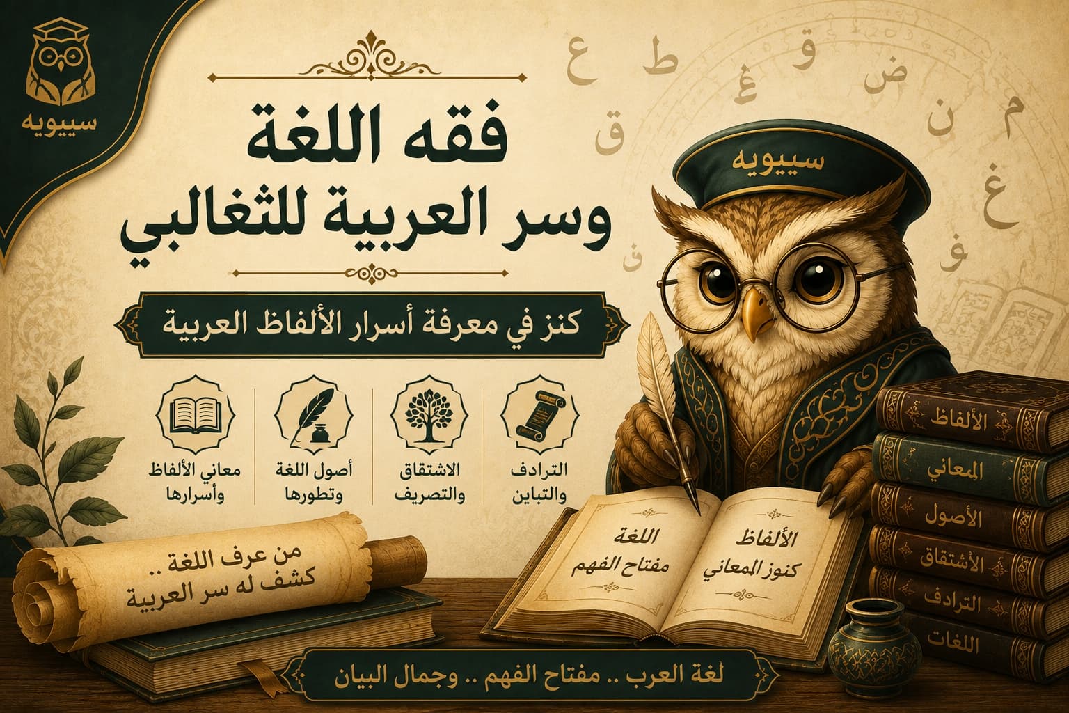 فقه اللغة وسر العربية للثعالبي: كنز في معرفة أسرار الألفاظ العربية