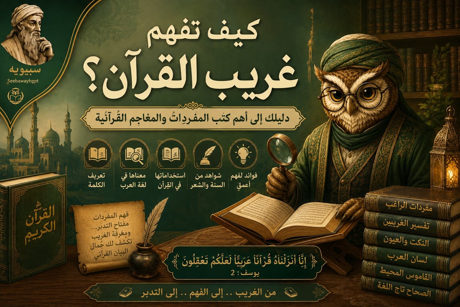 كيف تفهم غريب القرآن؟ دليلك إلى أهم كتب المفردات والمعاجم القرآنية