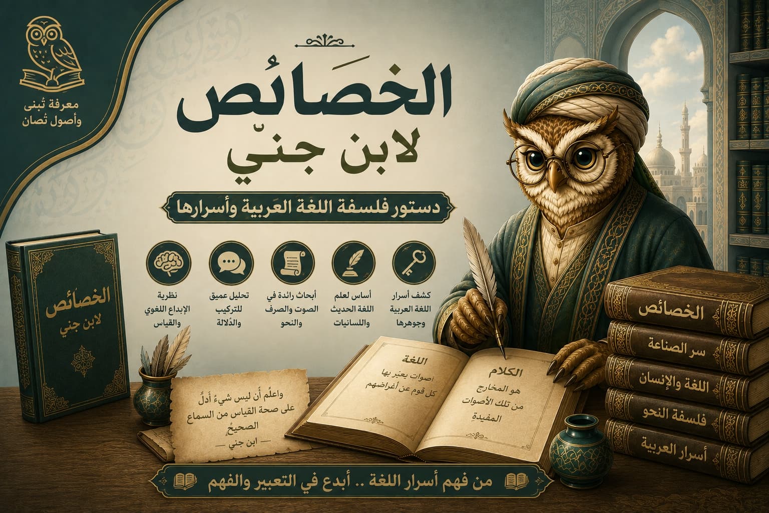 الخصائص لابن جِنّي: دستور فلسفة اللغة العربية وأسرارها